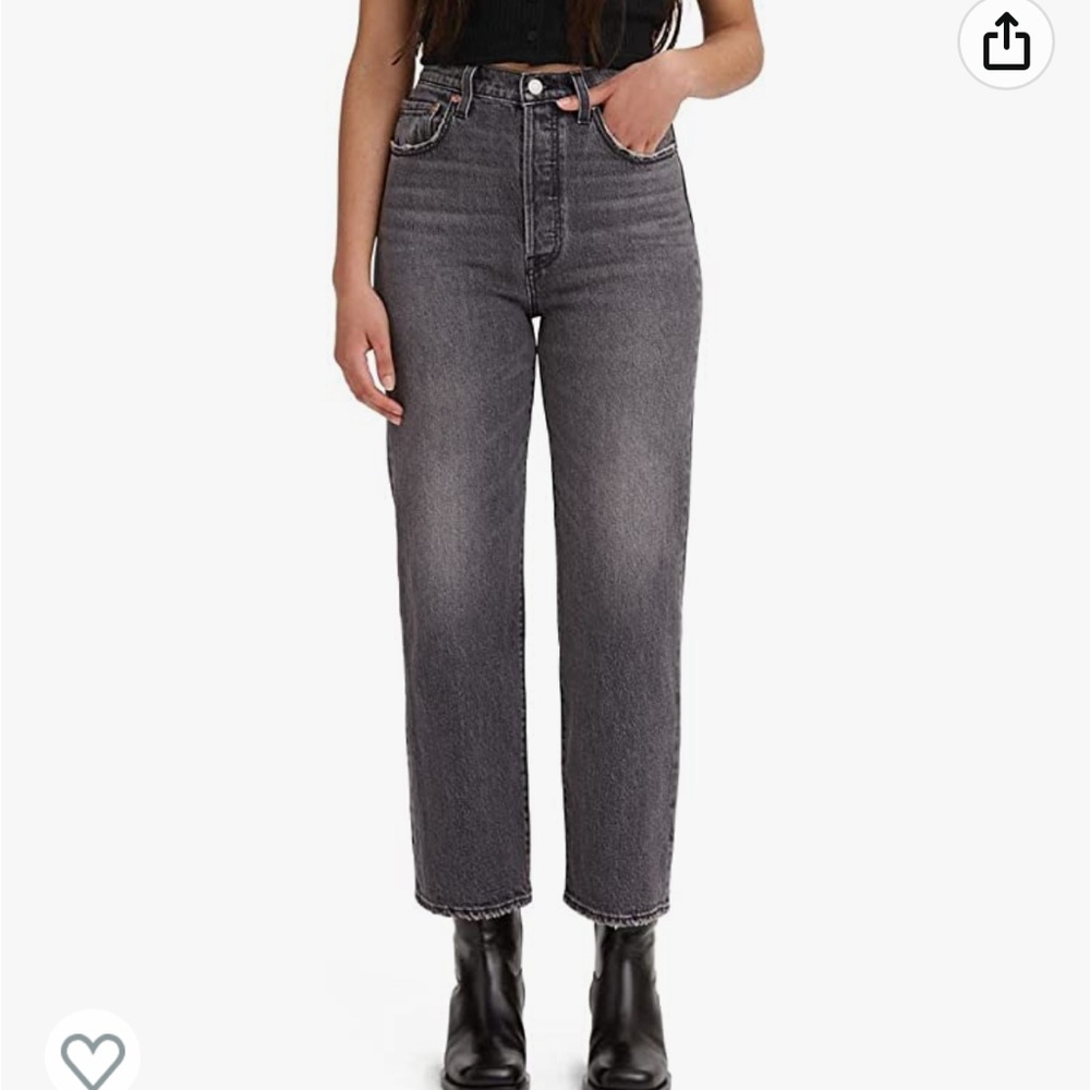 Levi's Women's Premium Ribcage Straight Ankle Jeans